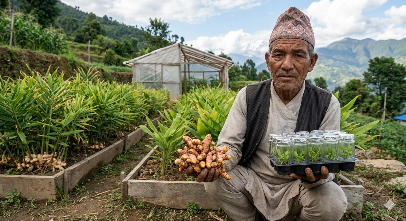 बुढानीलकण्ठ नगरपालिकाद्वारा अदुवा–बेसार र टिस्यु कल्चर कार्यक्रम सञ्चालन, ५० प्रतिशत अनुदानमा आवेदन खुला