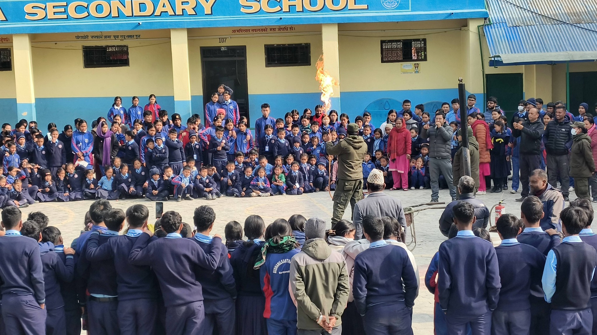 बुढानिलकण्ठ नगरपालिका विपद् व्यवस्थापन शाखाद्वारा विद्यालयस्तरीय विपद् व्यवस्थापन अभिमुखीकरण कार्यक्रम सम्पन्न