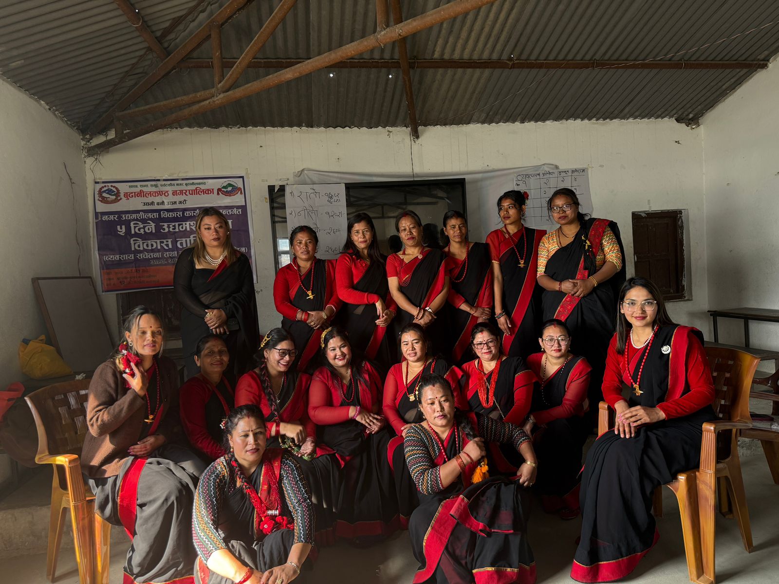 बुढानीलकण्ठ नगरपालिकाद्वारा ११३ जनालाई उद्यमशीलता विकास तालिम सम्पन्न