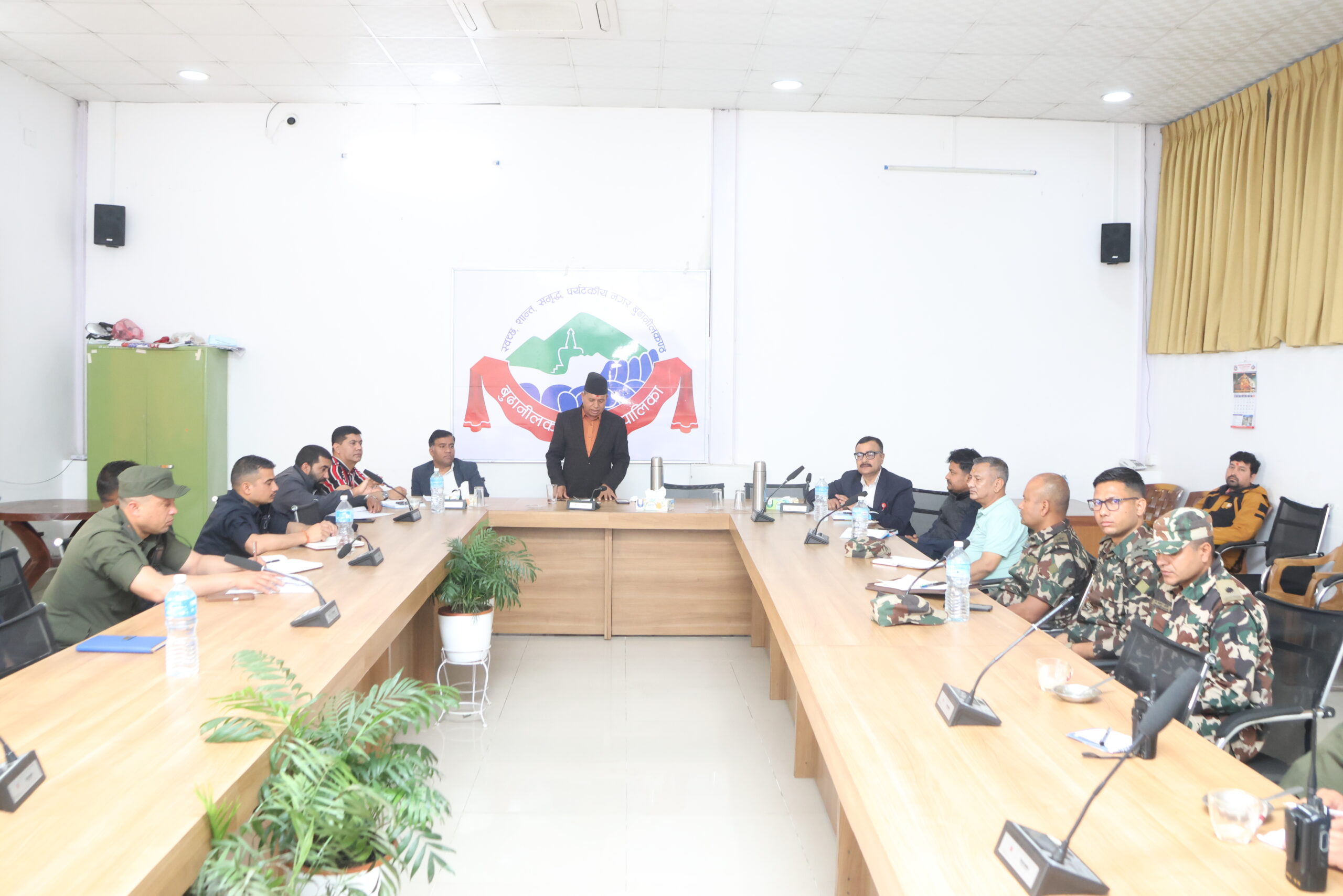 बुढानीलकण्ठमा विपद् पूर्वतयारी र नीति निर्माणबारे सुरक्षा निकायसँग महत्वपूर्ण अन्तरक्रिया